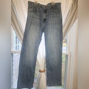 Wrangler Light Blue Straight Men's Jeans